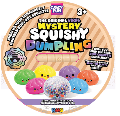 Mystery Squishy Dumpling  (24/CDU) | RMSUS103-2402