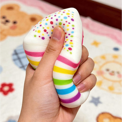 Squishy Fun Fetti Cake Slice - Smush Mart | RMSUS103-1061