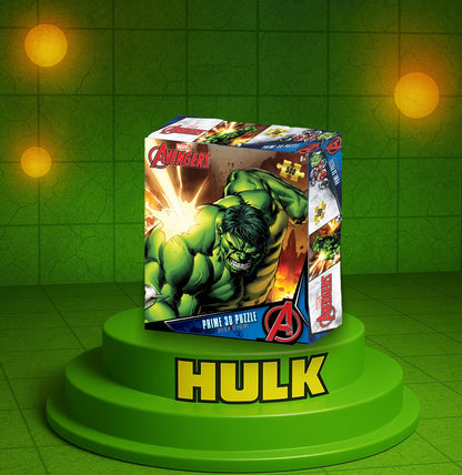 Avengers - The Hulk Marvel 3D Jigsaw Puzzle 32672 500pc 24x18"