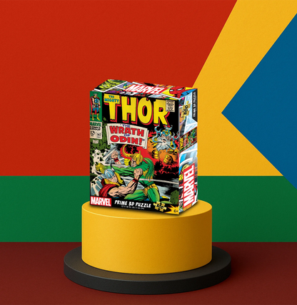 Thor Marvel Comics 3D Jigsaw Puzzle 33179 300pc 12x18"