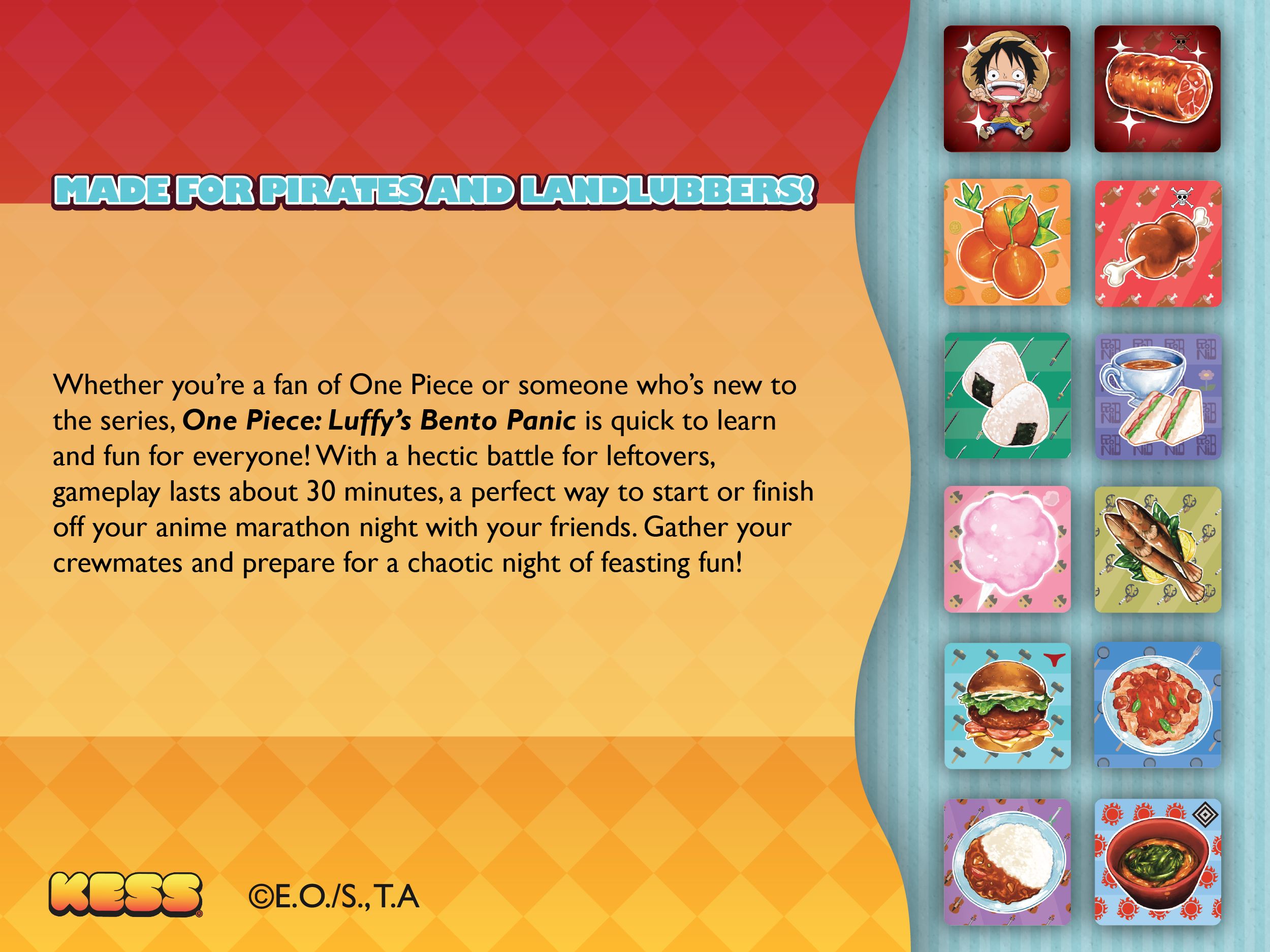 One Piece – Luffy's Bento Panic Board Game