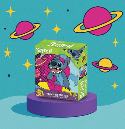Puzzlr Prime 3D Lenticular Jigsaw Puzzle 32817 Disney Stitch Surf Puzzlr Prime 3D Lenticular Jigsaw Puzzle 32817 Disney Stitch Surf
