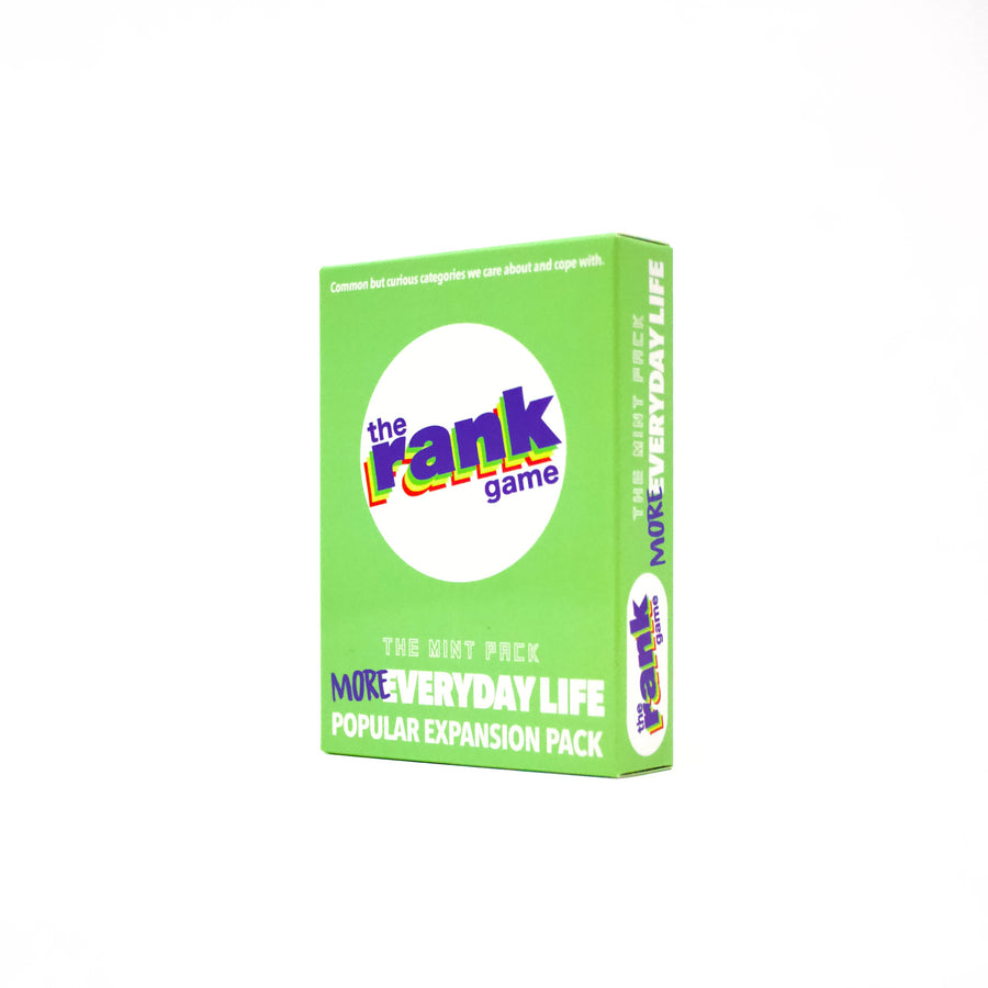 29404 | MORE Everyday Life: The Rank Game Mint (green) Expansion Pack