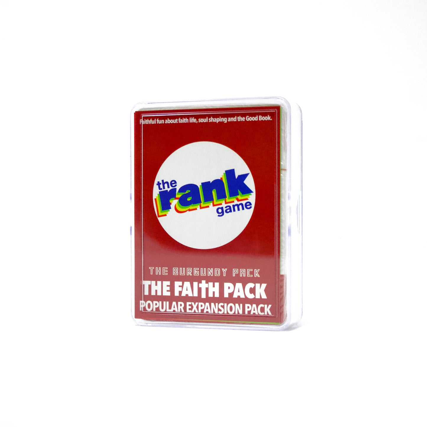 29408 | Faith Pack: The Rank Game Burgundy Expansion Pack