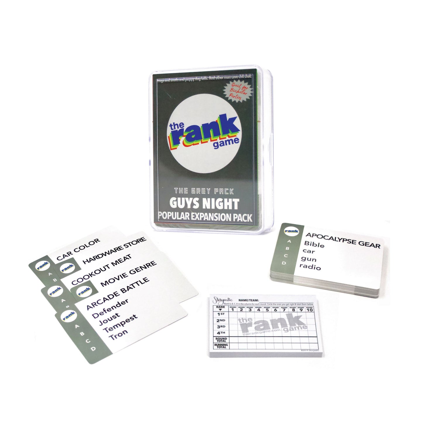 29410 | Guys Night: The Rank Game Grey Expansion Pack