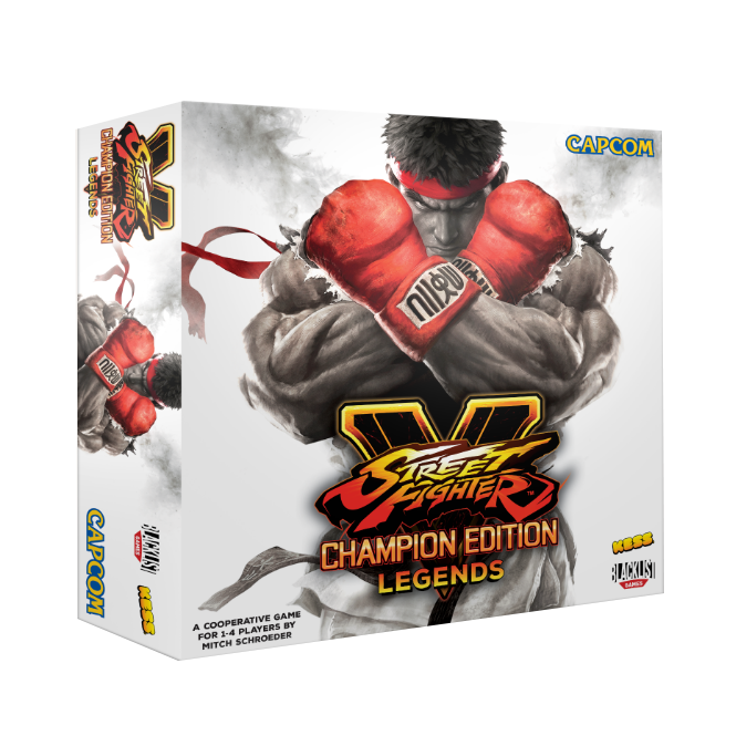 2752 | Street Fighter V: Champion Edition Legends Board Game