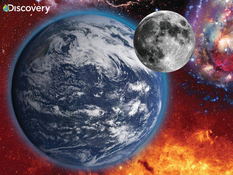 Earth & Moon Discovery 3D Jigsaw Puzzle 10708 100pc 12x9"