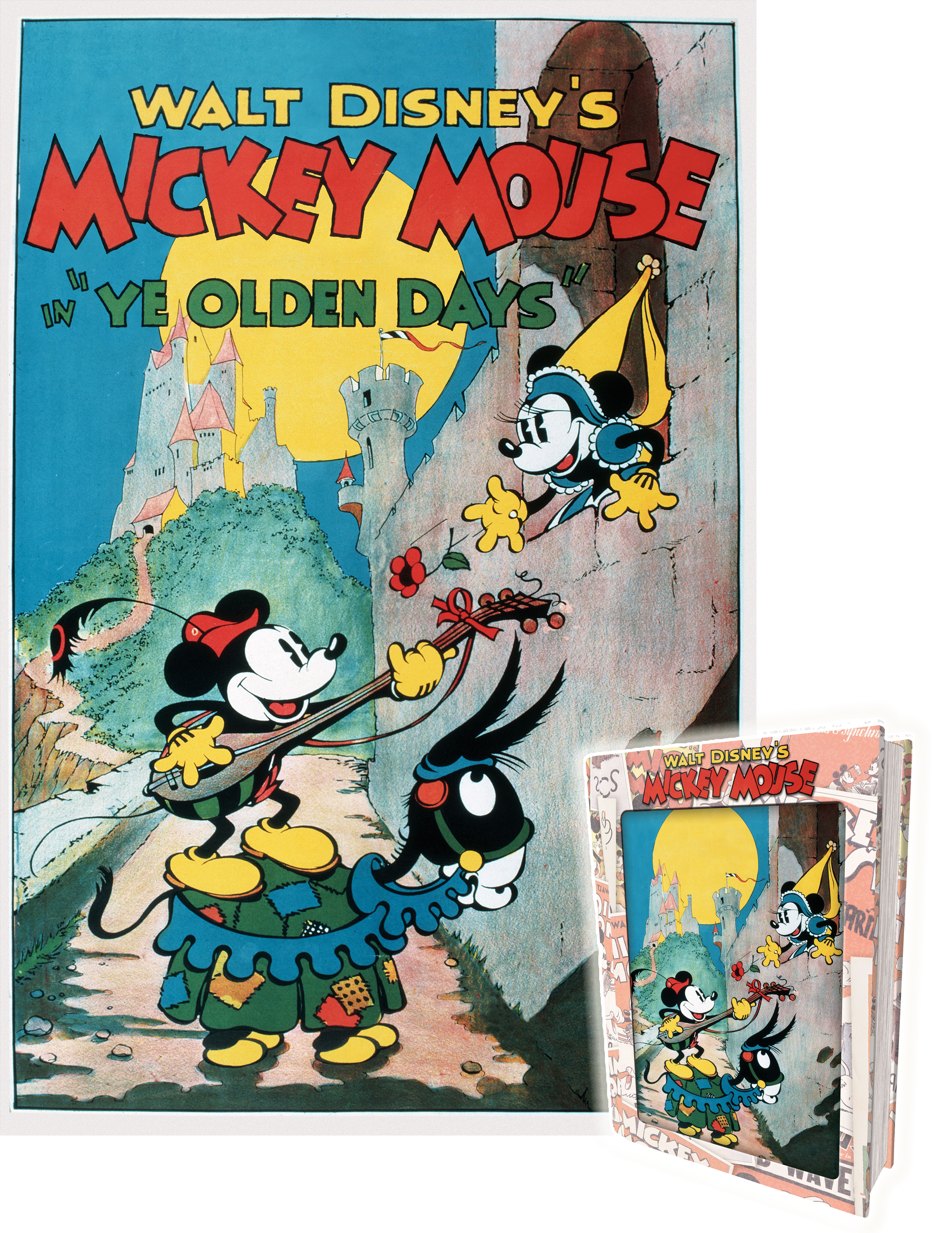 Mickey Mouse 3D Puzzle – 300 Piece Tin Book Edition
