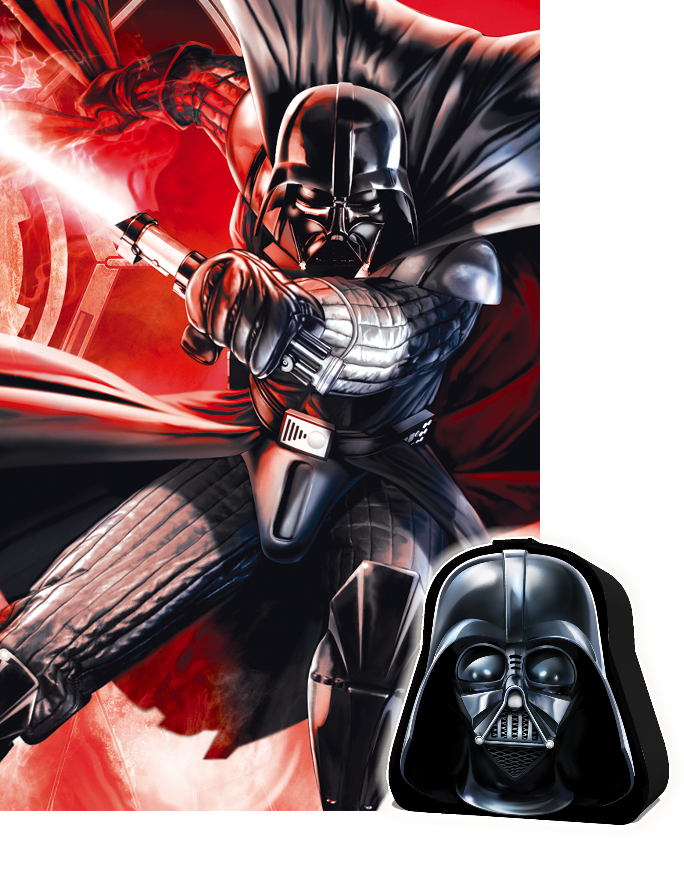Darth Vader Star Wars 3D Jigsaw Puzzle – 300 Piece Puzzle in Collectible Tin | Prime3D | 12x18" | 1Di Canada