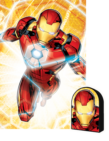 Ironman Marvel 3D Jigsaw Puzzle in Tin Box Packaging 35585 300pc 12x18"